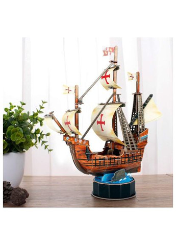 Пазл Cubic Fun Трехмерная головоломка-конструктор Санта Мария (T4031h) CubicFun Тривимірна головоломка-конструктор Санта Марія (366157836)