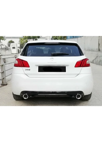 Задній дифузор DPT (HB, чорний глянець) для 308 2014-2021 рр Peugeot (389781366)