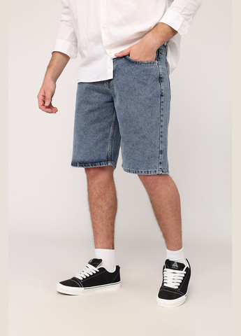 Шорты джинсовые мужские цвет синий ЦБ-00277364 INTERCODE (332767600)