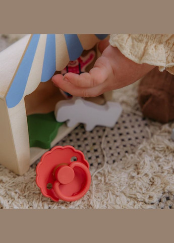 Соска пустушка Daisy рожева 0-18 місяців (6d5d65-10557) FRIGG (323651767)