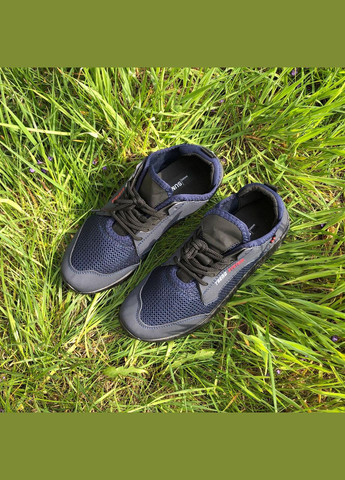 Черные летние мужские кроссовки из дышащей ткани. Trend