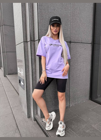 Лавандовий літній жіночий комплект FINO Mode