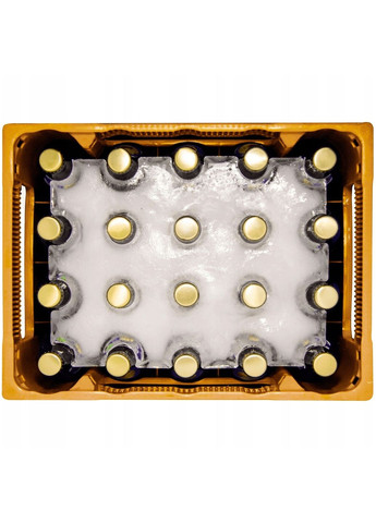 Блок для льда с выемками под бутылки 0.5л синий Lidl (316034860)