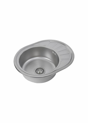 Кухонная мойка из нержавеющей стали САТИН 5745 (0,8/180 мм) Valeso (336936262)