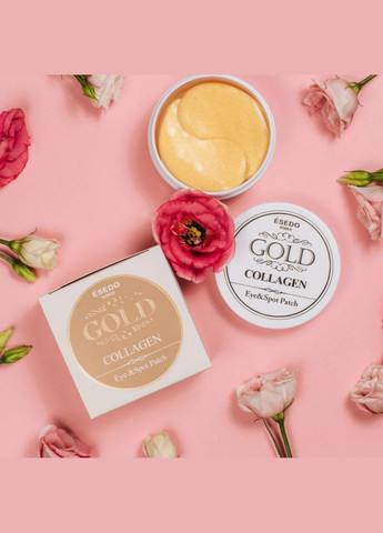 Гідрогелеві патчі під очі із золотом і колагеном Esedo Korea Gold Collagen Eye & Spot Patch, 60 шт. No Brand (317276070)