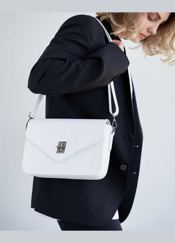 Стильная женская сумочка белая Регина (stilxna-zhnocha-sumochka-regna) WeLassie (342199621)