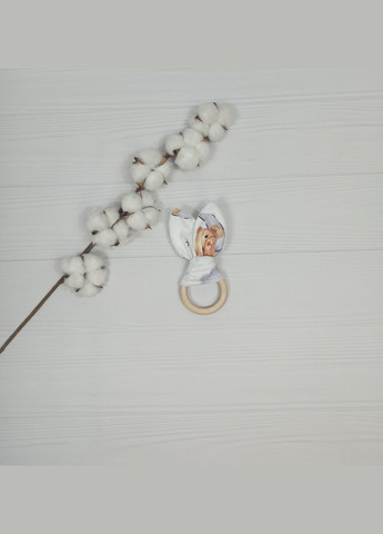 Комфортер Медвежонок и Эко грызунок Шуршащие ушки a.l.babybox Медвежонок Молочный No Brand (315488068)