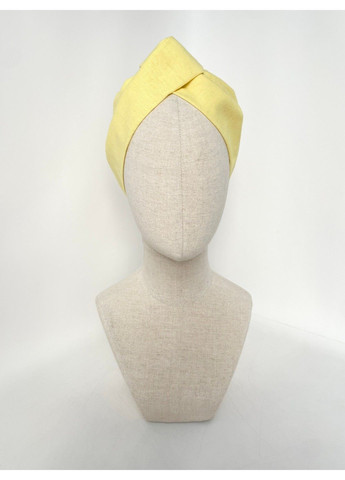 Тюрбан льняной однотонный BANDANA QUEEN (366239286)