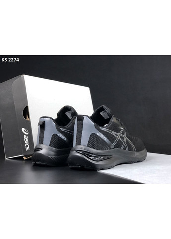 Черные демисезонные кроссовки мужские asics get-excite 10 black асикс гель No Brand