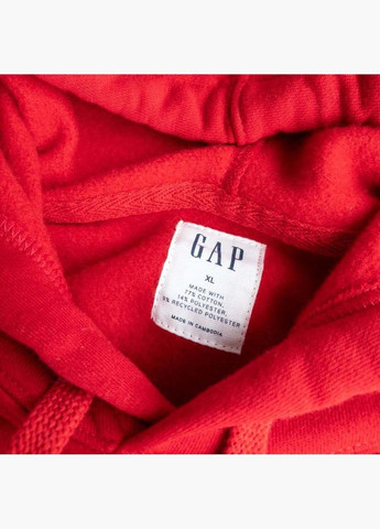 Худі чоловіче Logo Hoodie Crimson Red 510981131 Gap (332609799)