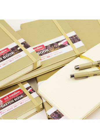 Блокнот для графики Talens Art Creation А5 (14,8х21 см) 140г/м2 80л White Gold Royal Talens (362586513)