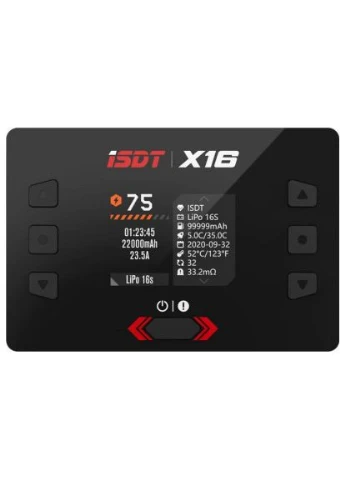 Зарядное устройство для дрона X16, 1100W x 2/20A x 2 Dual Channel (HP0015.X16) Isdt (398263531)