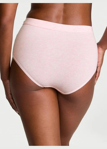 Жіночі трусики Logo Cotton Modern Brief рожеві Victoria's Secret (335806527)