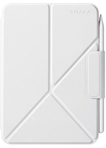 Чохол MagEZ Case Folio 2 White for Pad mini 6/7 A15 Bionic/A17 Pro (FIM2402) Pitaka (317914527)