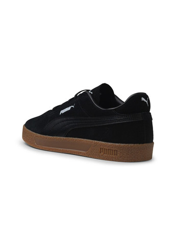 Чорні кеди club suede leather sneakers unisex Puma
