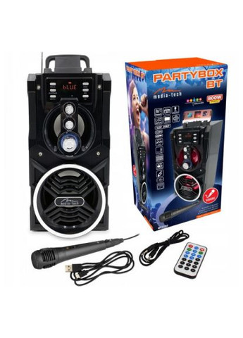 Акустична система (MT3150) Media-Tech Boombox BT 18W Black (366160348)