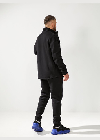 Черный демисезонный костюм брючный Verso