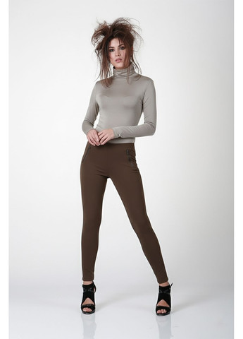 Жіночі брюки демісезонні Світло-коричневий Forza Viva (363261543)