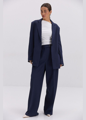 Жіночий костюм брючний з палаццо шоколадний Arjen (317233821)