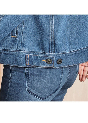 Синя джинсова куртка у модному стилі оверсайз Esmara