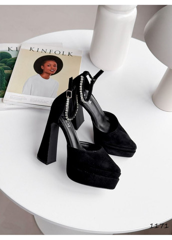 Helen Чорні туфлі на платформі чорний з, україна — демісезон (372452964)