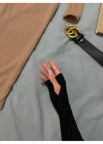 Черное повседневный, кэжуал платье No Brand однотонное