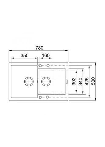 Кухонная мойка MRG 651-78 114.0631.461 FRANKE (368579933)