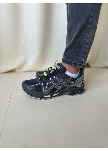 Серые демисезонные кроссовки мужские asics gel-kahana 8 dark grey gore-tex асикс гель кахано No Brand