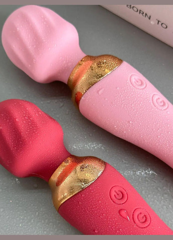 Вибратор с согревающей виброголовкой розовый No Brand (316531079)