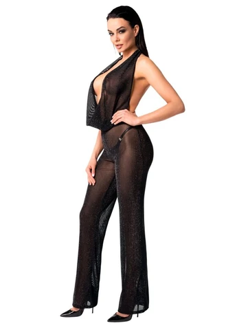 Комбінована комбінезон noir handmade f350 shiny tulle overall - 3xl No Brand