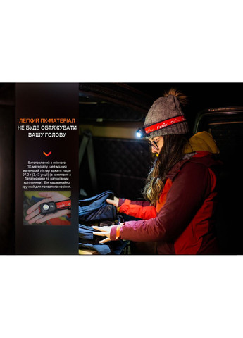 Фонарь налобный HL16 AAA светло-зеленый (A-017048) Fenix (317048498)