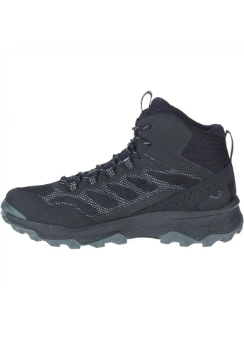 Черные зимние ботинки speed strike mid gore-tex walking boots black j066867 Merrell