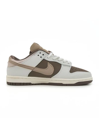 Комбіновані кросівки sb dunk low beige brown bear демісезон Nike 13310
