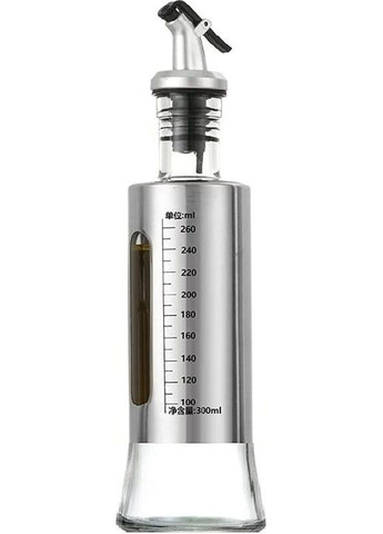 Дозатор скляний для олії, оцту, соусів 300мл з розміткою Empire (339776211)