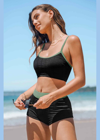 Черный летний купальник CUPSHE