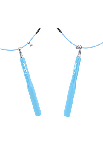 Скакалка швидкісна для кросфіту Speed Rope XR-0157 Sky Blue Cornix (318867502)