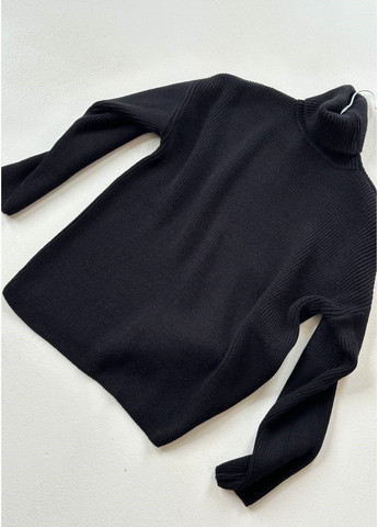 Черный демисезонный свитер оверсайз No Brand Оверсайз