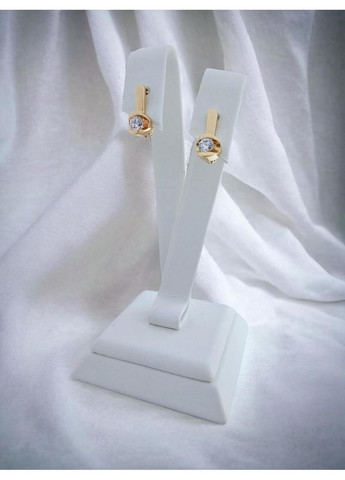 Золотые серьги с цирконием SOVA 2191763101-1с SOVA jewelry house (354700185)