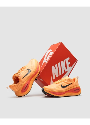 Оранжевые летние кроссовки nike air zoom vomero plus orange найк аир зум No Brand