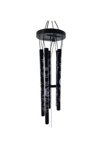 Музика вітру "Інь-Янь" чорна (55х 8,5х 6 см) No Brand (317353881)