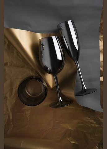 Набор бокалов Delice Graphite 160 мл 6 шт (J9399/2) Luminarc (311577737)