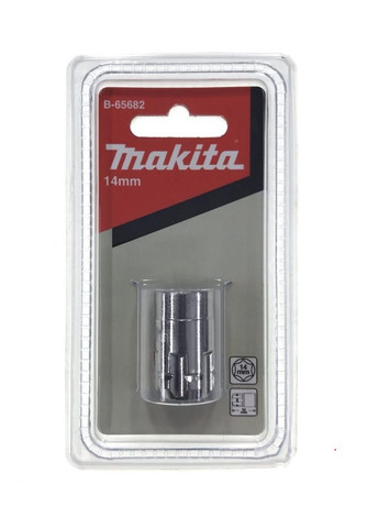 Накидна головка B65682 (14 мм) головка торцева для ключа на шарнірі (6412) Makita (290253391)