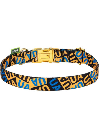 Нашийник Молодіжний розмір M ширина 20 мм 30 - 40 см з фастексом Золото (2100103598010) Hi Dog (332879067)
