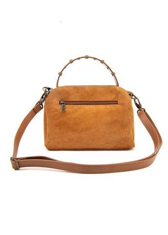 Жіноча сумка кросбоді з ручкою на три відділи з натуральної замші RoyalBag CH-0125 (335806845)