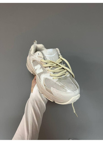 Бежевые демисезонные кроссовки мужские new balance 530 cream нью беланс 530 No Brand