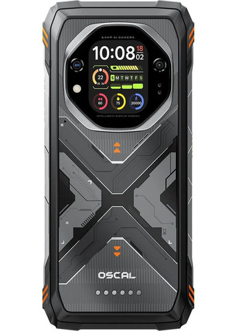 Смартфон Oscal Tank 1 16/512GB Black Blackview (369975230)
