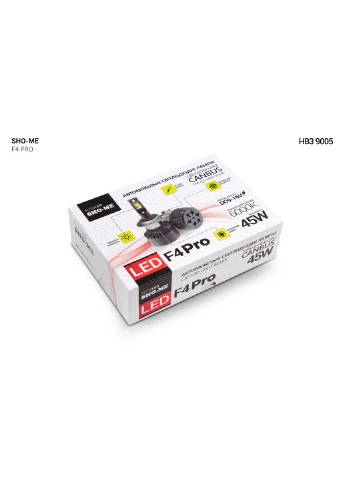 Комплект світлодіодних ламп F4-Pro 9005 (HB3) 45W Sho-Me (361869534)