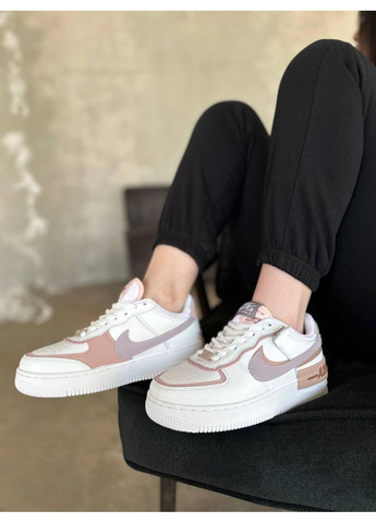 КРОСІВКИ ЖІНОЧІ NIKE AIR FORCE 1 SHADOW AMETHYST НАЙК АІР ФОРС 1 ПРЕМІУМ No Brand червоні демісезони (368888168)
