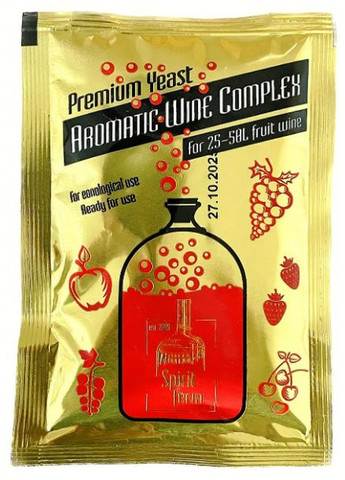 Дріжджі Турбо SPIRIT FERM Aromatic Wine Complex H&B (303137307)