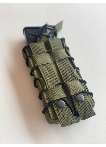 Одинарний штурмовий підсумок для магазинів АК на кнопках(Олива) МОРНИНГ КЕТ (352168828)